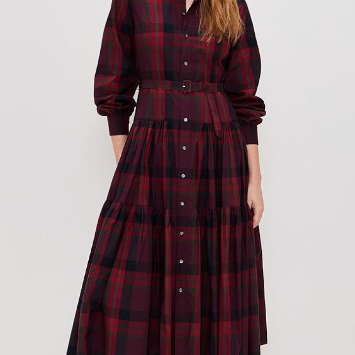 Polo Ralph Lauren Collared Long Sleeve Dress Collared Long Sleeve Dress