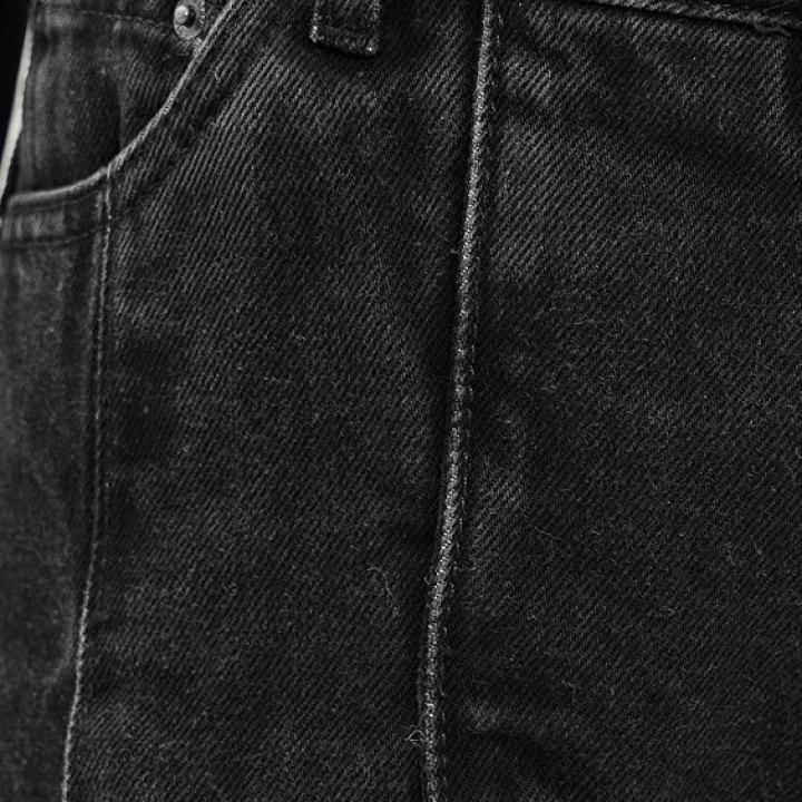ROTATE Button Detail Wide Jeans Button Detail Wide Jeans